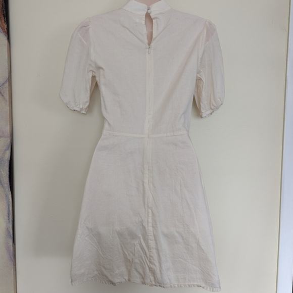 Reformation the Bradley mini dress 2 organic cotton - Picture 8 of 14